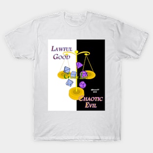 Lawful Good, Chaotic Evil T-Shirt